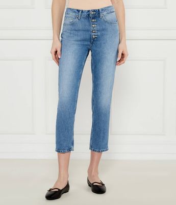 Jeansy damskie casual DONDUP - made in Italy ze sklepu: Gomez Fashion Store w kategorii: Jeansy damskie - zdjęcie 874714-BD9-10338_DN252W000008800
