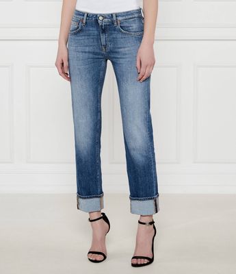 Jeansy damskie casual DONDUP - made in Italy ze sklepu: Gomez Fashion Store w kategorii: Jeansy damskie - zdjęcie 874714-BD9-10338_DN252W000017800