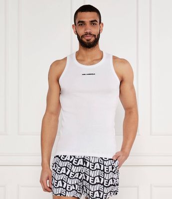 T-shirt męski na wiosnę casual Karl Lagerfeld ze sklepu: Gomez Fashion Store w kategorii: T-shirty męskie - zdjęcie 874714-BD9-10338_KL252M000054007