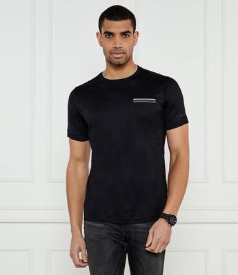 T-shirt męski casual Karl Lagerfeld ze sklepu: Gomez Fashion Store w kategorii: T-shirty męskie - zdjęcie 874714-BD9-10338_KL252M000055990