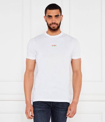 T-shirt męski casual Karl Lagerfeld ze sklepu: Gomez Fashion Store w kategorii: T-shirty męskie - zdjęcie 874714-BD9-10338_KL252M000059007