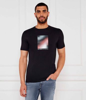 T-shirt męski Karl Lagerfeld ze sklepu: Gomez Fashion Store w kategorii: T-shirty męskie - zdjęcie 874714-BD9-10338_KL252M000062990