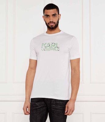 T-shirt męski na wiosnę Karl Lagerfeld ze sklepu: Gomez Fashion Store w kategorii: T-shirty męskie - zdjęcie 874714-BD9-10338_KL252M000063007
