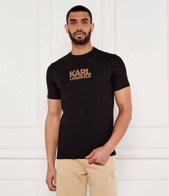 T-shirt męski Karl Lagerfeld ze sklepu: Gomez Fashion Store w kategorii: T-shirty męskie - zdjęcie 874714-BD9-10338_KL252M000064990