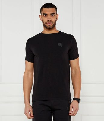 T-shirt męski casual Karl Lagerfeld ze sklepu: Gomez Fashion Store w kategorii: T-shirty męskie - zdjęcie 874714-BD9-10338_KL252M000066990