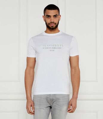 T-shirt męski Karl Lagerfeld ze sklepu: Gomez Fashion Store w kategorii: T-shirty męskie - zdjęcie 874714-BD9-10338_KL252M000070007