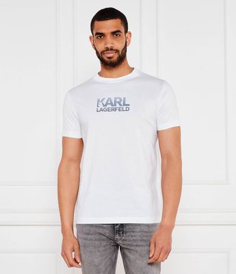T-shirt męski na wiosnę Karl Lagerfeld ze sklepu: Gomez Fashion Store w kategorii: T-shirty męskie - zdjęcie 874714-BD9-10338_KL252M000071007