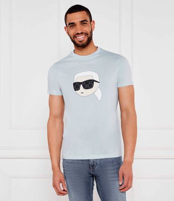 T-shirt męski Karl Lagerfeld ze sklepu: Gomez Fashion Store w kategorii: T-shirty męskie - zdjęcie 874714-BD9-10338_KL252M000072600