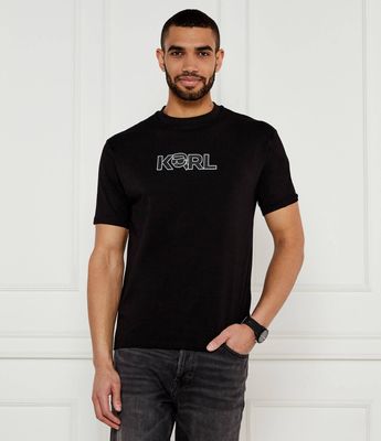 T-shirt męski Karl Lagerfeld ze sklepu: Gomez Fashion Store w kategorii: T-shirty męskie - zdjęcie 874714-BD9-10338_KL252M000078990