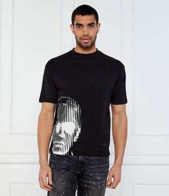 T-shirt męski Karl Lagerfeld ze sklepu: Gomez Fashion Store w kategorii: T-shirty męskie - zdjęcie 874714-BD9-10338_KL252M000079990