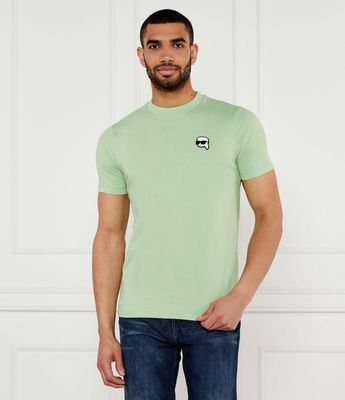 Karl Lagerfeld - T-shirt męski na wiosnę ze sklepu: Gomez Fashion Store w kategorii: T-shirty męskie - zdjęcie 874714-BD9-10338_KL252M000081501