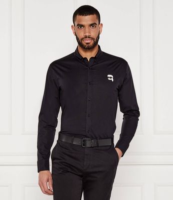 Karl Lagerfeld - Koszula męska casual ze sklepu: Gomez Fashion Store w kategorii: Koszule męskie - zdjęcie 874714-BD9-10338_KL252M000111990