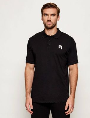 T-shirt męski casual Karl Lagerfeld ze sklepu: Gomez Fashion Store w kategorii: T-shirty męskie - zdjęcie 874714-BD9-10338_KL252M000119990