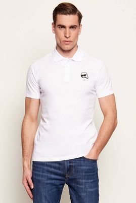 T-shirt męski casual na wiosnę Karl Lagerfeld ze sklepu: Gomez Fashion Store w kategorii: T-shirty męskie - zdjęcie 874714-BD9-10338_KL252M000119007