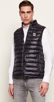 Kamizelka męska jesienna casual Karl Lagerfeld ze sklepu: Gomez Fashion Store w kategorii: Kamizelki męskie - zdjęcie 874714-BD9-10338_KL252M000125990
