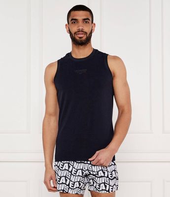 T-shirt męski casual Karl Lagerfeld ze sklepu: Gomez Fashion Store w kategorii: T-shirty męskie - zdjęcie 874714-BD9-10338_KL252M000132D19