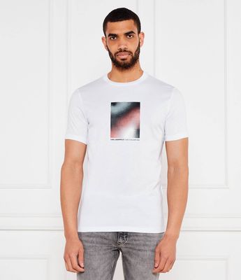 T-shirt męski Karl Lagerfeld ze sklepu: Gomez Fashion Store w kategorii: T-shirty męskie - zdjęcie 874714-BD9-10338_KL252M000062007