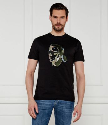 T-shirt męski wiosenny Karl Lagerfeld ze sklepu: Gomez Fashion Store w kategorii: T-shirty męskie - zdjęcie 874714-BD9-10338_KL252M000135990