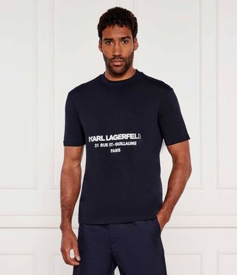 Karl Lagerfeld - T-shirt męski wiosenny ze sklepu: Gomez Fashion Store w kategorii: T-shirty męskie - zdjęcie 874714-BD9-10338_KL252M000136D19