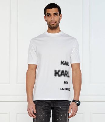 T-shirt męski młodzieżowy Karl Lagerfeld ze sklepu: Gomez Fashion Store w kategorii: T-shirty męskie - zdjęcie 874714-BD9-10338_KL252M000137007