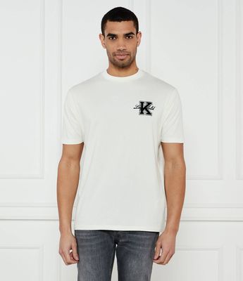 T-shirt męski casualowy Karl Lagerfeld ze sklepu: Gomez Fashion Store w kategorii: T-shirty męskie - zdjęcie 874714-BD9-10338_KL252M000139C31