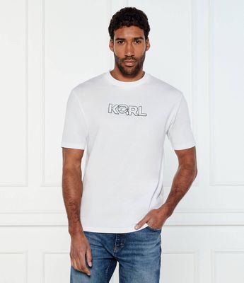 T-shirt męski młodzieżowy Karl Lagerfeld ze sklepu: Gomez Fashion Store w kategorii: T-shirty męskie - zdjęcie 874714-BD9-10338_KL252M000078007