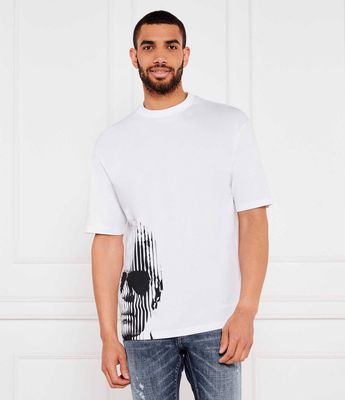Karl Lagerfeld - T-shirt męski na wiosnę ze sklepu: Gomez Fashion Store w kategorii: T-shirty męskie - zdjęcie 874714-BD9-10338_KL252M000079007