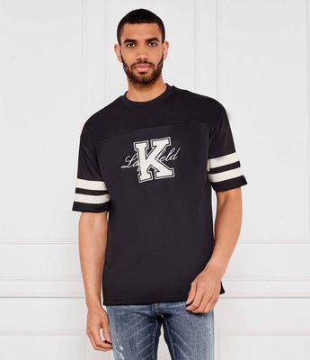 T-shirt męski młodzieżowy Karl Lagerfeld ze sklepu: Gomez Fashion Store w kategorii: T-shirty męskie - zdjęcie 874714-BD9-10338_KL252M000140990