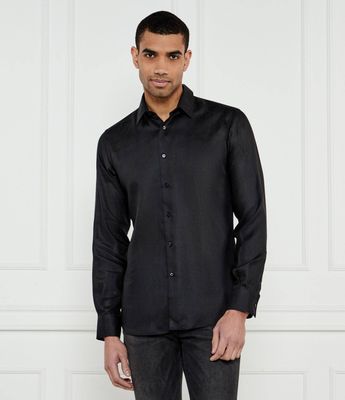 Karl Lagerfeld - Koszula męska casual ze sklepu: Gomez Fashion Store w kategorii: Koszule męskie - zdjęcie 874714-BD9-10338_KL252M000142990