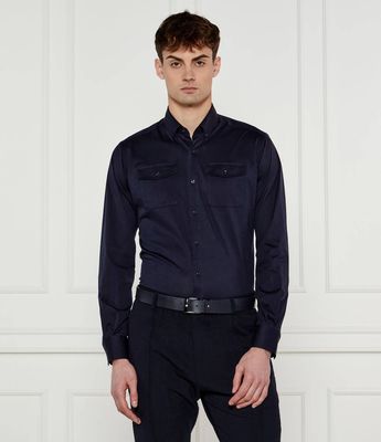 Koszula męska Karl Lagerfeld ze sklepu: Gomez Fashion Store w kategorii: Koszule męskie - zdjęcie 874714-BD9-10338_KL252M000145D19