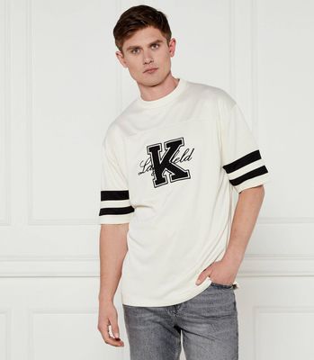 Karl Lagerfeld - T-shirt męski młodzieżowy ze sklepu: Gomez Fashion Store w kategorii: T-shirty męskie - zdjęcie 874714-BD9-10338_KL252M000140C31