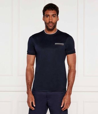 T-shirt męski casualowy Karl Lagerfeld ze sklepu: Gomez Fashion Store w kategorii: T-shirty męskie - zdjęcie 874714-BD9-10338_KL252M000055690