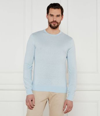 Sweter męski casual na zimę TIGER OF SWEDEN ze sklepu: Gomez Fashion Store w kategorii: Swetry męskie - zdjęcie 874714-BD9-10338_TG252M000010009