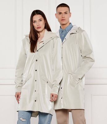 Rains - Płaszcz damski jesienny casualowy ze sklepu: Gomez Fashion Store w kategorii: Płaszcze damskie - zdjęcie 874714-BD9-10338_RF252U000002013