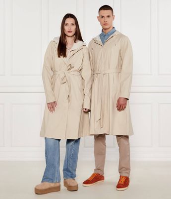 Płaszcz damski jesienny Rains ze sklepu: Gomez Fashion Store w kategorii: Płaszcze damskie - zdjęcie 874714-BD9-10338_RF252U000003004