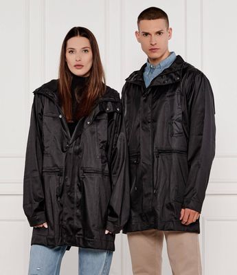 Płaszcz damski casual Rains ze sklepu: Gomez Fashion Store w kategorii: Płaszcze damskie - zdjęcie 874714-BD9-10338_RF252U000005009