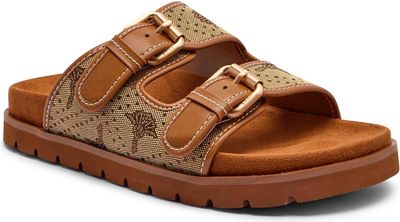 Klapki damskie na lato Joop! ze sklepu: Gomez Fashion Store w kategorii: Klapki damskie - zdjęcie 874714-BD9-10338_JO252W000066703