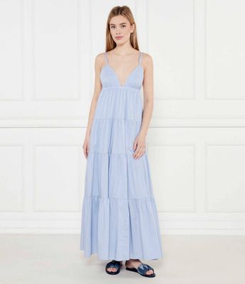 Sukienka na lato Twinset U&B ze sklepu: Gomez Fashion Store w kategorii: Sukienki - zdjęcie 874714-BD9-10338_TB252W000009A34