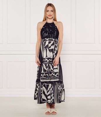 Sukienka Twinset U&B ze sklepu: Gomez Fashion Store w kategorii: Sukienki - zdjęcie 874714-BD9-10338_TB252W000012A35