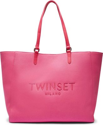 Shopper bag wakacyjna Twinset ze sklepu: Gomez Fashion Store w kategorii: Torby Shopper bag - zdjęcie 874714-BD9-10338_TS252W000009971