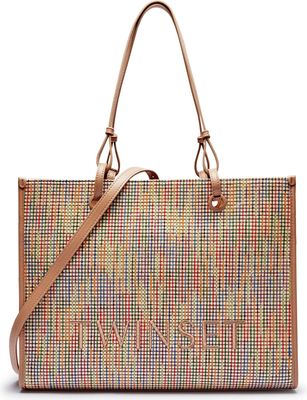 Shopper bag wakacyjna Twinset ze sklepu: Gomez Fashion Store w kategorii: Torby Shopper bag - zdjęcie 874714-BD9-10338_TS252W000014B45