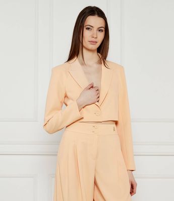 Marynarka wiosenny Patrizia Pepe ze sklepu: Gomez Fashion Store w kategorii: Marynarki damskie - zdjęcie 874714-BD9-10338_PK252W000057565