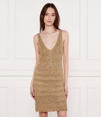 Sukienka casualowa Twinset ze sklepu: Gomez Fashion Store w kategorii: Sukienki - zdjęcie 874714-BD9-10338_TS252W000064B55