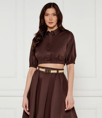 Koszula damska Twinset ze sklepu: Gomez Fashion Store w kategorii: Koszule damskie - zdjęcie 874714-BD9-10338_TS252W000074B59