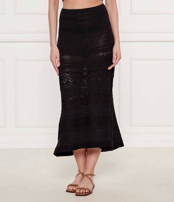 Spódnica na lato Twinset ze sklepu: Gomez Fashion Store w kategorii: Spódnice - zdjęcie 874714-BD9-10338_TS252W000081842