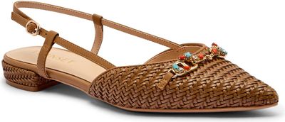 Czółenka na lato Twinset ze sklepu: Gomez Fashion Store w kategorii: Czółenka - zdjęcie 874714-BD9-10338_TS252W000099B44