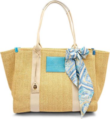 Shopper bag wakacyjna Kurt Geiger ze sklepu: Gomez Fashion Store w kategorii: Torby Shopper bag - zdjęcie 874714-BD9-10338_KG252W000070066