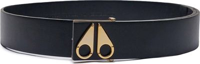 Pasek Moose Knuckles ze sklepu: Gomez Fashion Store w kategorii: Paski męskie - zdjęcie 874714-BD9-10338_MN252M000010946