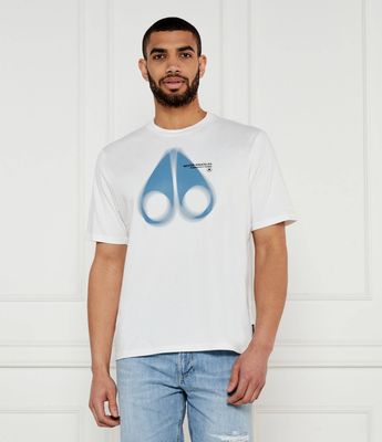 Moose Knuckles - T-shirt męski ze sklepu: Gomez Fashion Store w kategorii: T-shirty męskie - zdjęcie 874714-BD9-10338_MN252M000022941