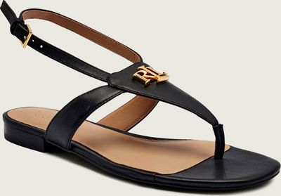 Sandały damskie letnie LAUREN RALPH LAUREN ze sklepu: Gomez Fashion Store w kategorii: Sandały damskie - zdjęcie 874714-BD9-10338_RL252W000032B90